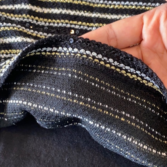 Sanctuary Knit Sequin Mini Skirt, Size XS - Picture 10 of 11